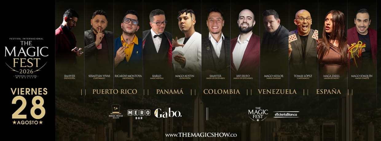 THE MAGIC FEST: TERCER FESTIVAL INTERNACIONAL DE MAGIA (EN MERO BAR)