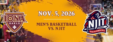 Men's Basketball vs. NJIT