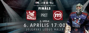 Fināla trešā spēle: HK Zemgale/LBTU - Mogo/RSU