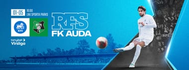 Tonybet Virslīga: RFS - FK Auda