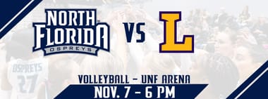 UNF Volleyball vs. Lipscomb Bisons