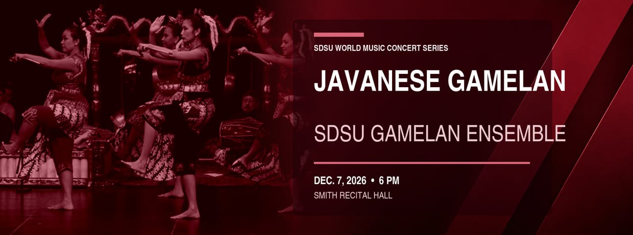 SDSU Javanese Gamelan Ensemble