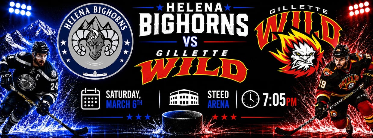 Helena Bighorns vs Gillette Wild