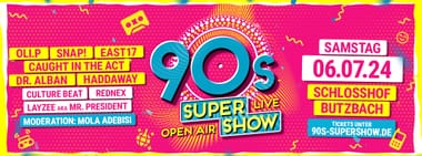 90s Super Show Butzbach - live & open air