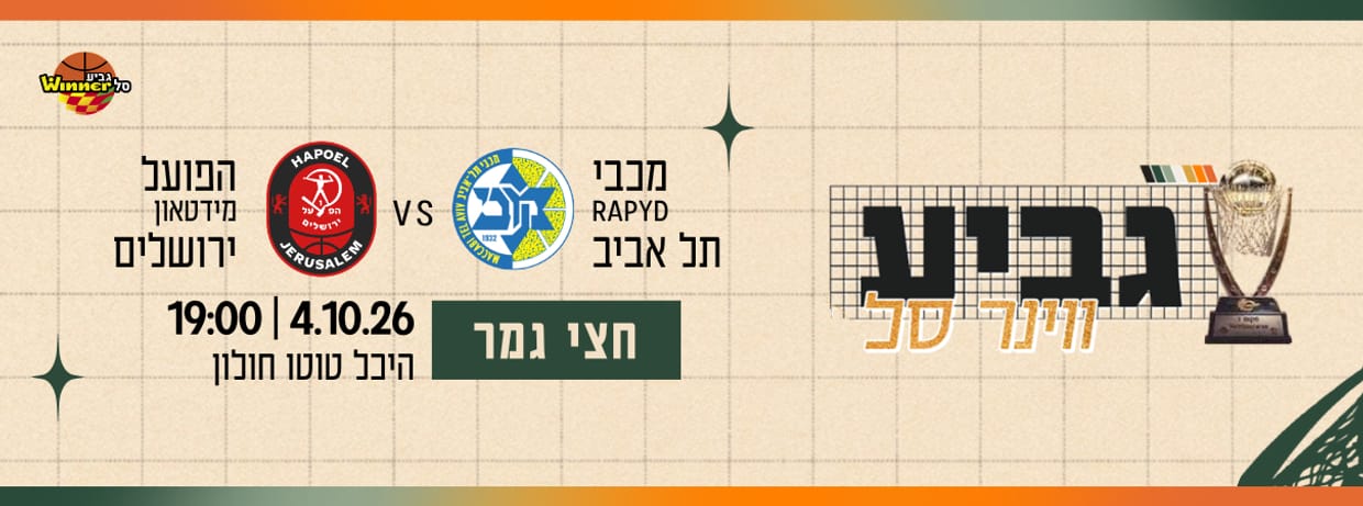 מכבי ראפיד ת"א - הפועל תל אביב | גמר גביע ווינר