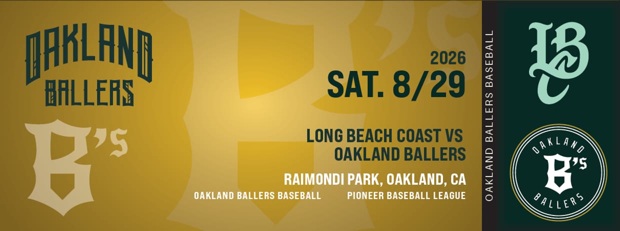8/29/2026 Oakland Ballers vs. Long Beach Coast