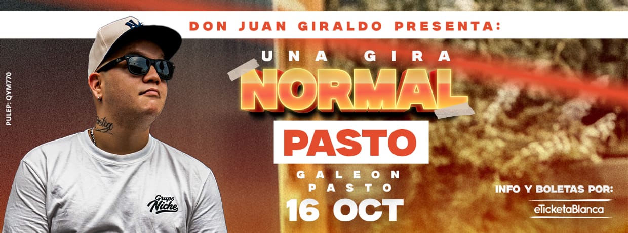 DON JUAN GIRALDO: UNA GIRA NORMAL - STAND-UP COMEDY (PASTO)