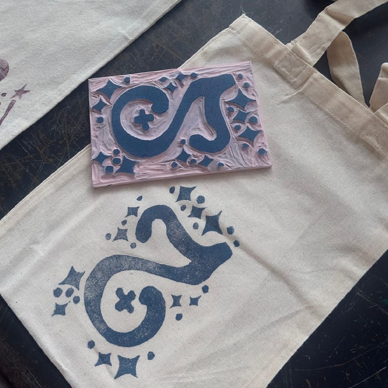 Celestial Impressions: Arabic Typography & Star-Themed Block Printing with Sarah Al Naimi