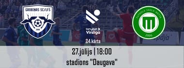 Tonybet Virslīga: Grobiņas SC/LFS - FK Metta