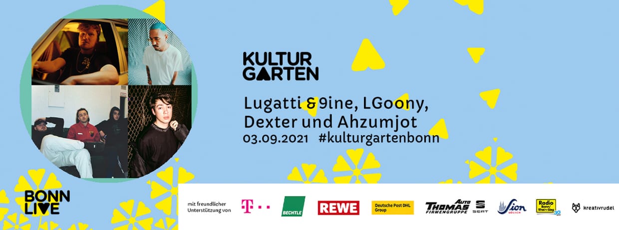 Lugatti & 9ine, LGoony, Dexter und Ahzumjot (Ausverkauft) | Brückenforum Bonn