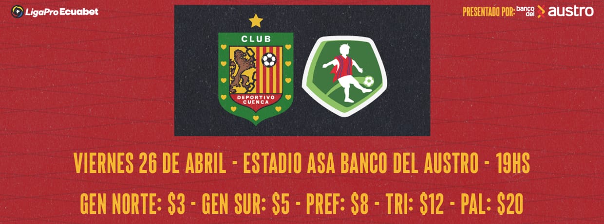 DEPORTIVO CUENCA vs MUSHUC RUNA