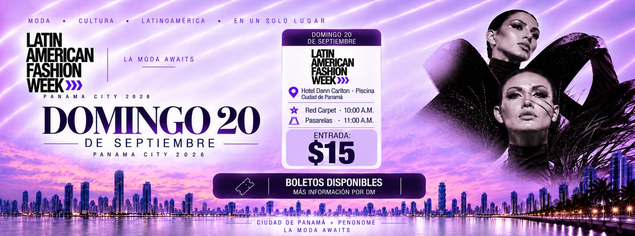 LATIN AMERICAN FASHION WEEK - 20 SEPT
