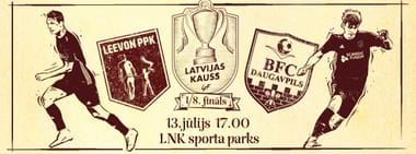 Latvijas Kauss futbolā: Leevon PPK - BFC Daugavpils