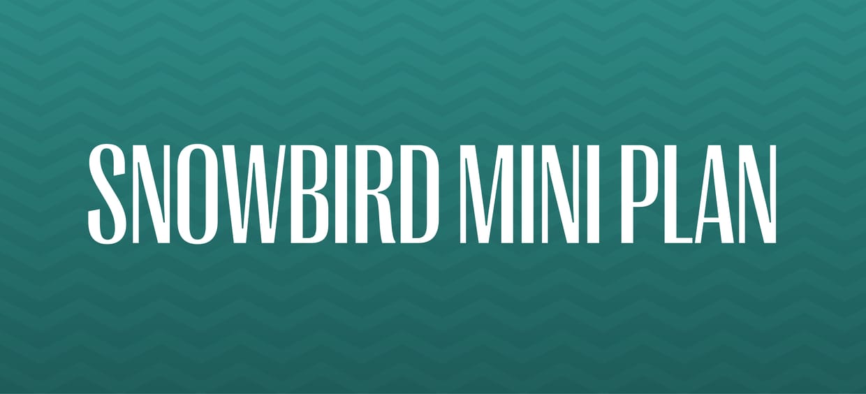 2026 Snow Bird Plan
