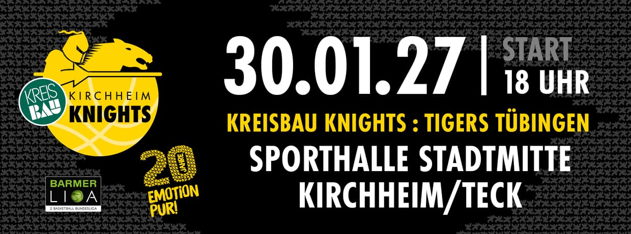 Kreisbau Knights vs. Tigers Tübingen