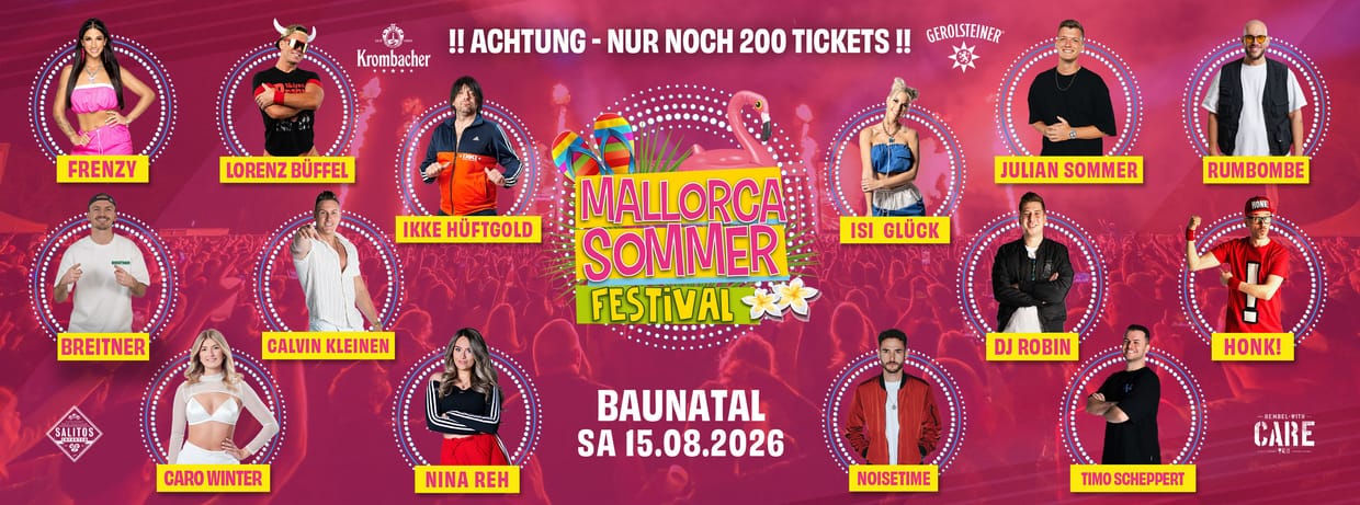 Mallorca Sommer Festival Baunatal 2026