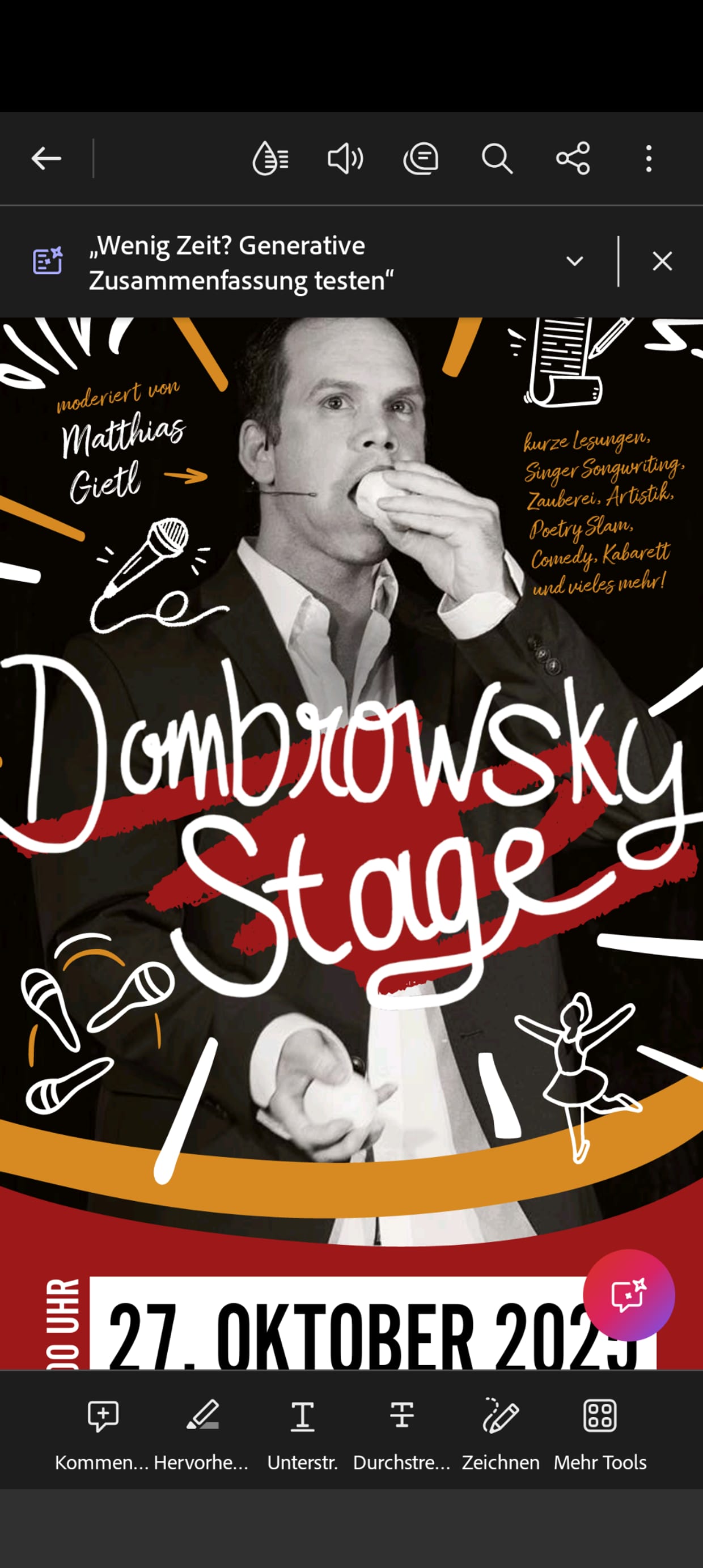 Dombrowsky Stage