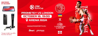 BKT EuroCup: BC PROMETEY vs LONDON LIONS