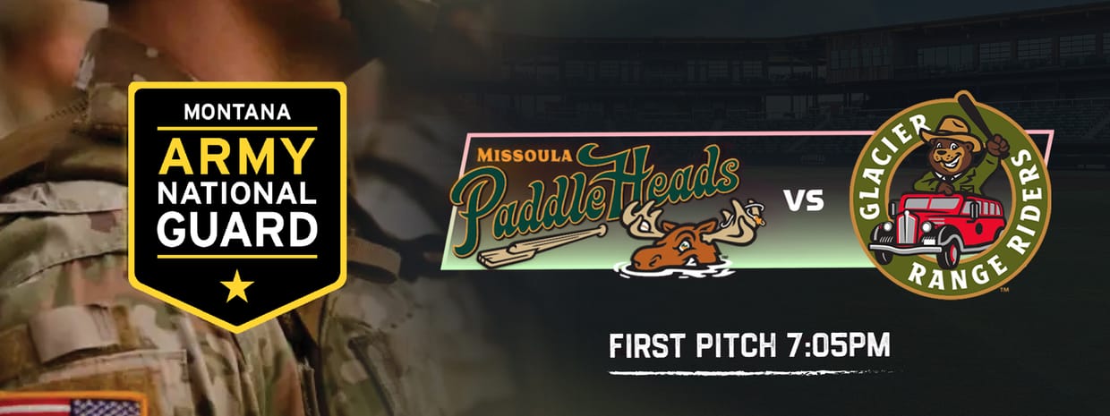 Game #11 Glacier Range Riders vs Missoula Paddleheads - 7:05 pm