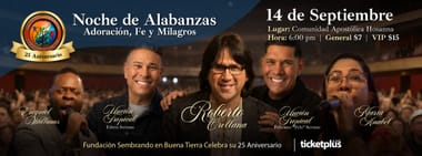 NOCHE DE ALABANZAS, ADORACIÓN, FE Y MILAGROS