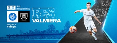 Tonybet Virslīga: RFS - VALMIERA FC