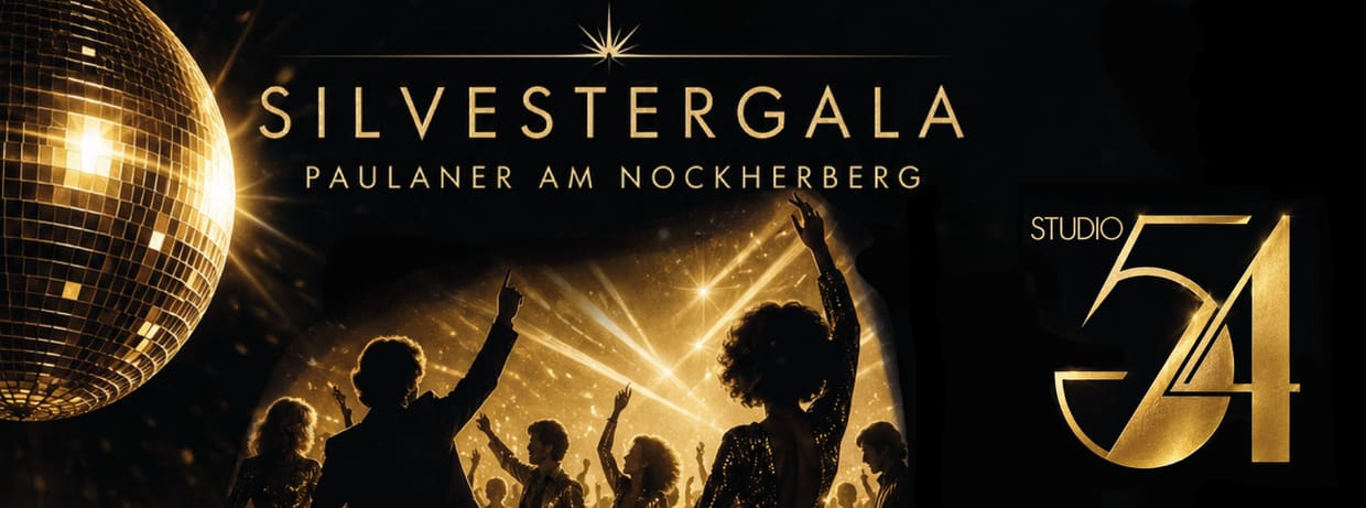 Silvestergala „Studio 54“ im Paulaner am Nockherberg