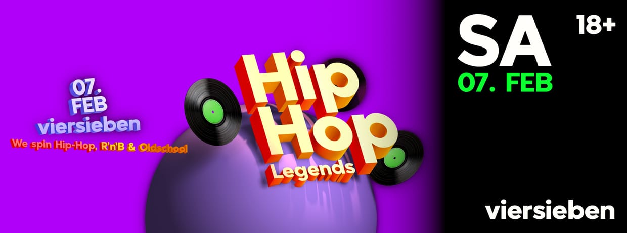 Hip Hop Legends • 07.02 w. Booty Carell
