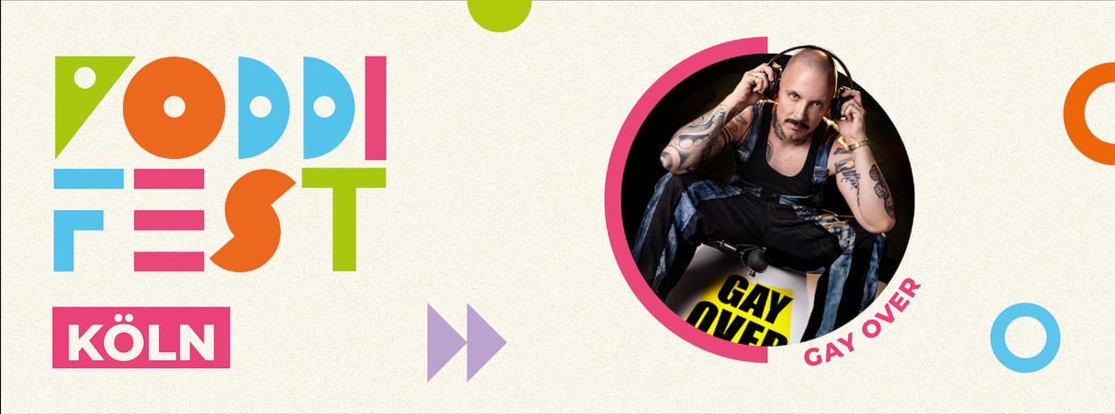 GAY OVER live beim Poddifest Köln