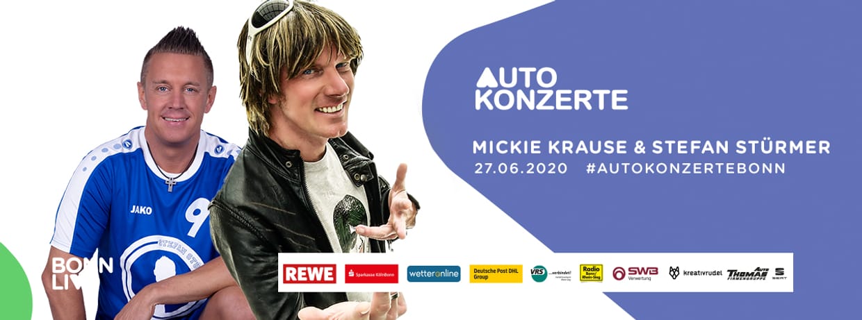 Mickie Krause & Stefan Stürmer | BonnLive Autokonzerte