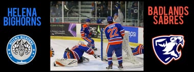 Helena Bighorns vs Badlands Sabres