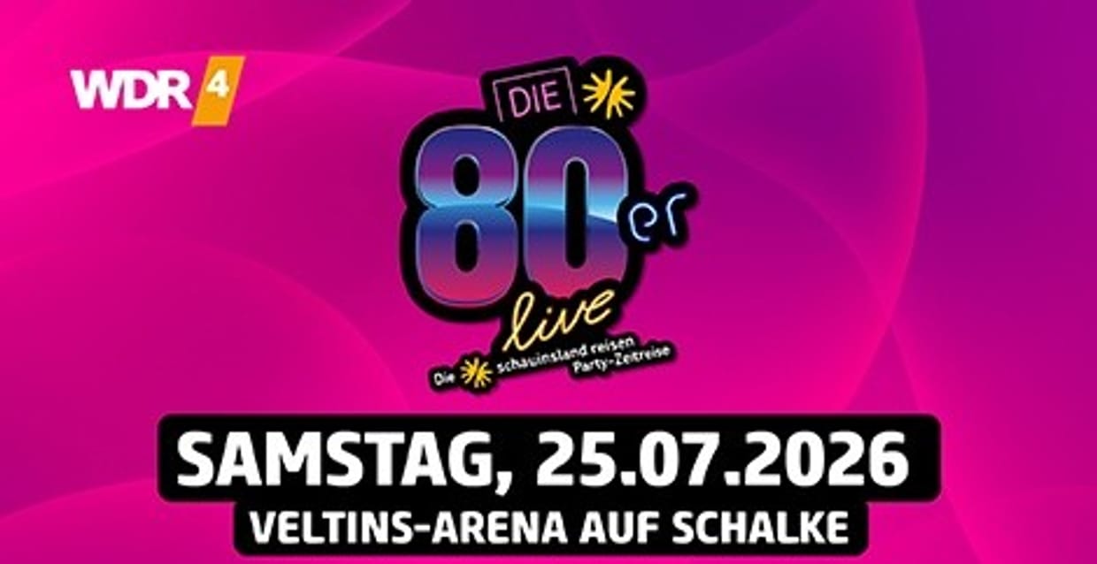 Stellplatz Zeche Ewald - 80er live auf Schalke