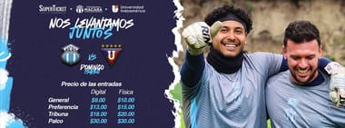 HINCHADA LOCAL CD MACARÁ vs LIGA DEPORTIVA UNIVERSITARIA