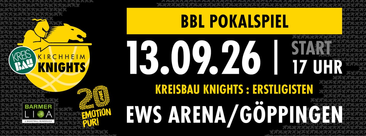 Netto BBL Pokal - Kreisbau Knights vs. Erstligisten