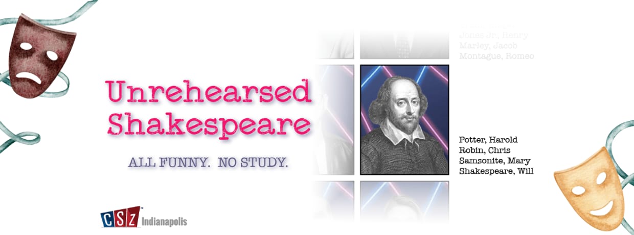 Unrehearsed Shakespeare - 10:00 PM (17+)