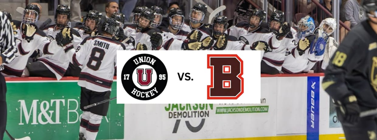 Men's Ice Hockey vs Brown ECAC 1st Round