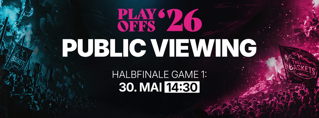 PUBLIC VIEWING IM TELEKOM DOME - Halbfinale 1