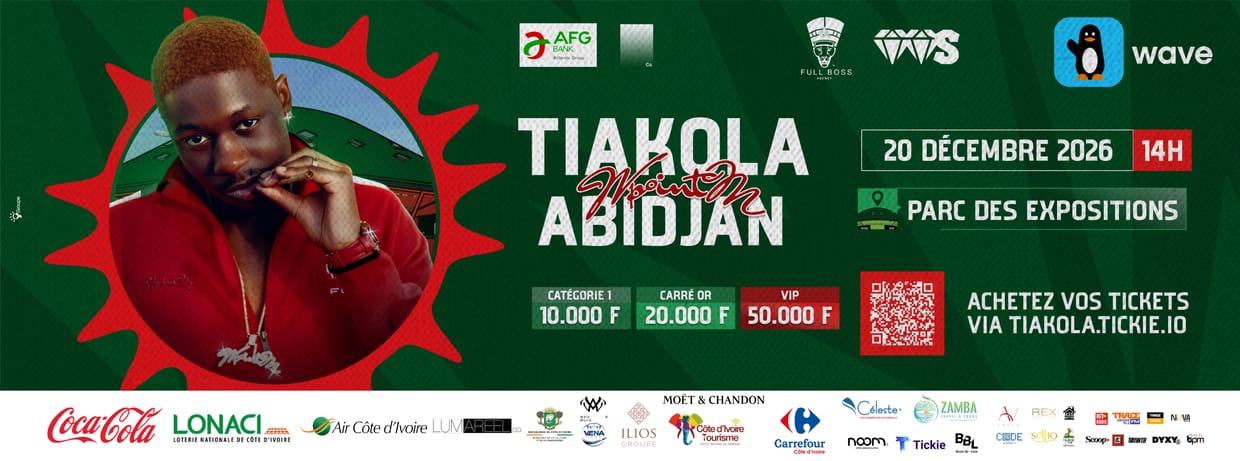 Concert de Tiakola à Abidjan