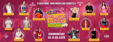 Mallorca Sommer Festival Schweinfurt 2026