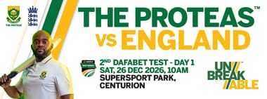 South Africa vs England - Day 1