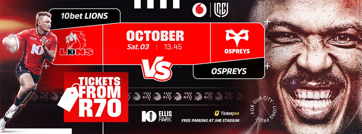 10bet Lions vs Ospreys