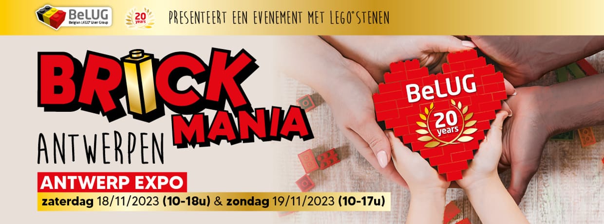 Brick Mania Antwerpen I 18 & 19/11/23 I Antwerp Expo