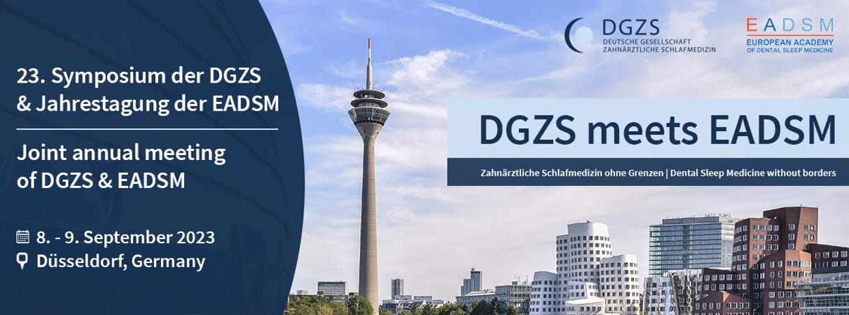 DGZS meets EADSM - 23 Symposium - Sponsoring