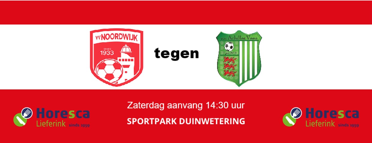 vv Noordwijk - vv Achilles Veen