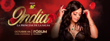 India | La Princesa de la Salsa Guatemala 2025