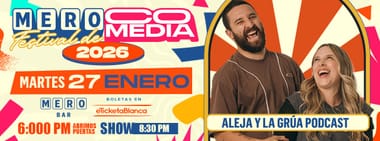 MERO FESTIVAL DE COMEDIA 2026: ALEJA Y LA GRÚA