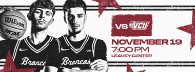 Santa Clara Men's Basketball vs. VCU