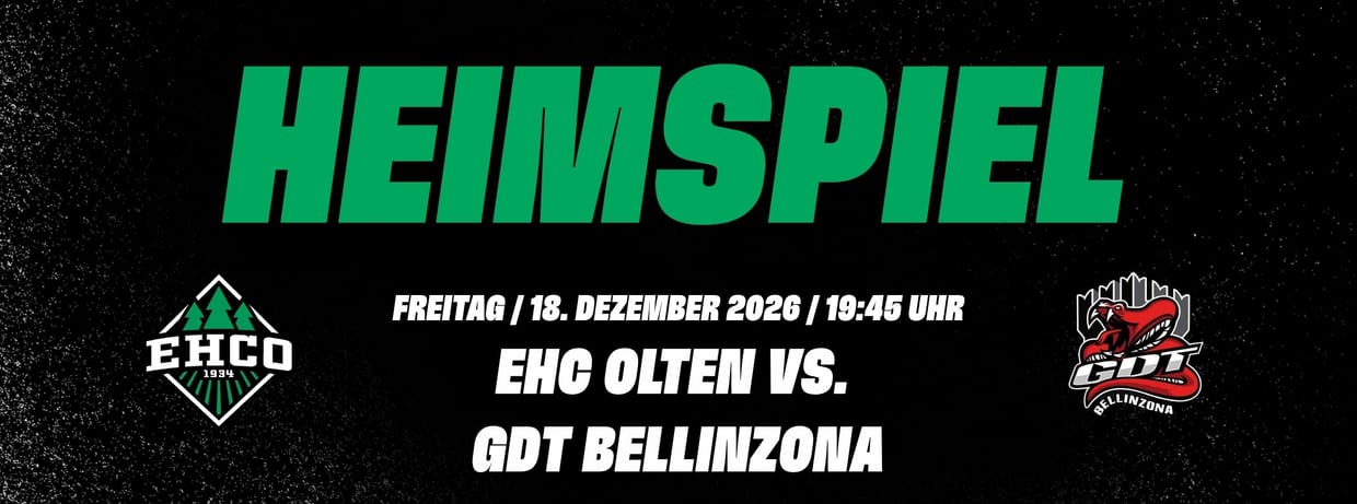 EHC Olten - GDT Bellinzona Snakes