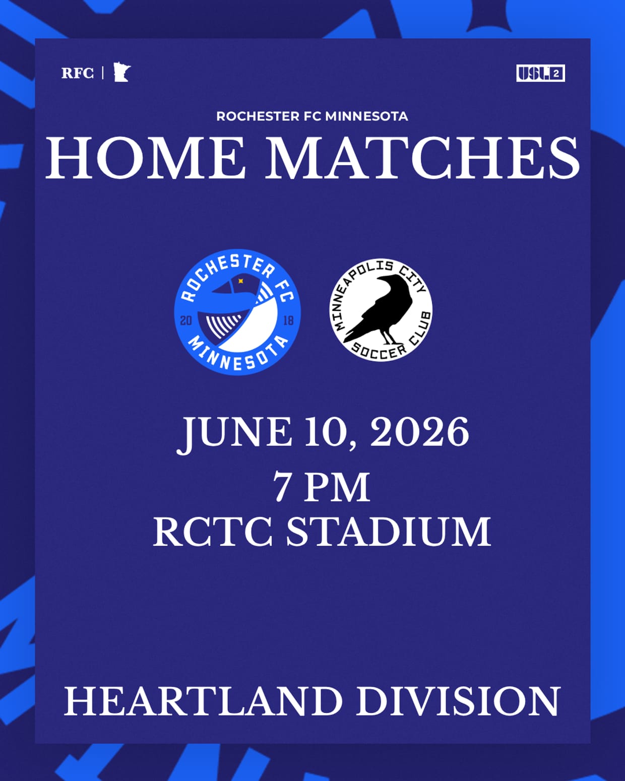 USL 2 RFC vs Minneapolis City SC
