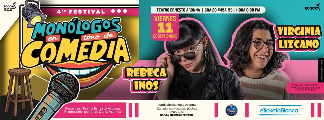 REBECA INOS - VIRGINIA LIZCANO MONOLOGOS EN TONO DE COMEDIA