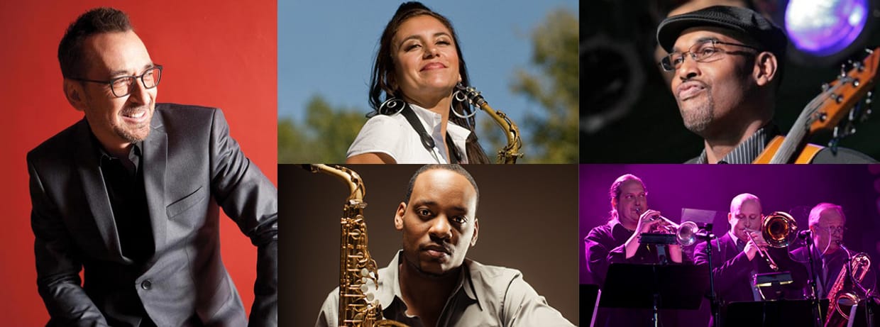 Brian Simpson, Gerald Veasley, Jackiem Joyner, Jessie J and The Berks Horns